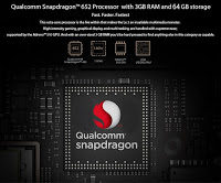 Letv Le 2 X526 3GB RAM 64GB ROM Qualcomm Snapdragon 652 1.8GHz Octa Core
