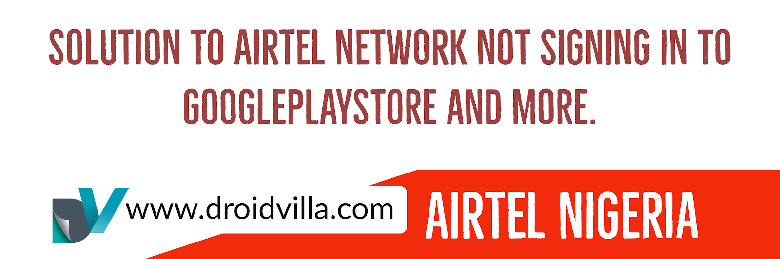 Solution to Airtel network not opening Googleplaystore