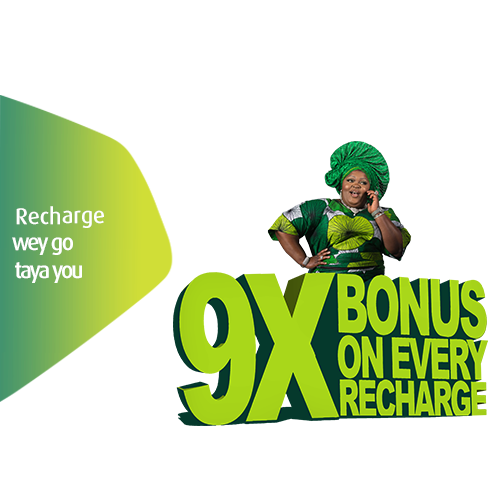 Get 9X Bonus On all 9Mobile recharge Of N200 And Above