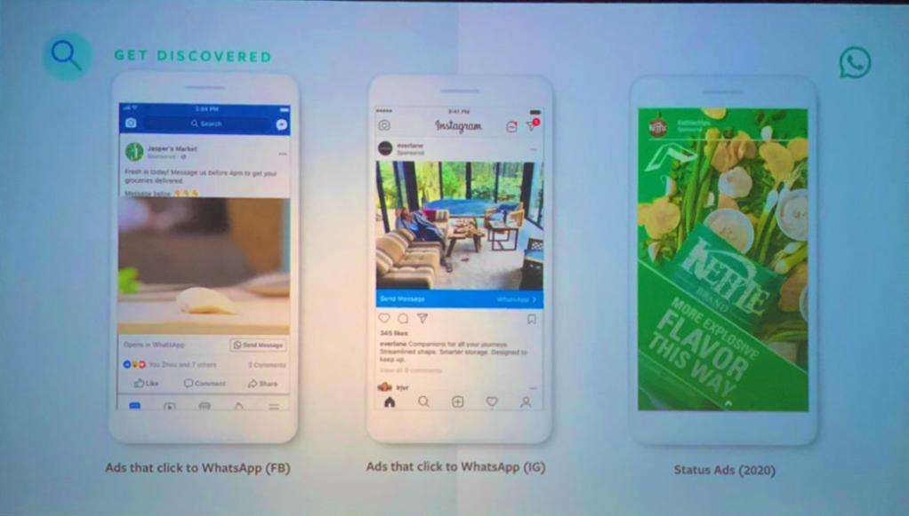 Whatsapp to have in stories ads 2020