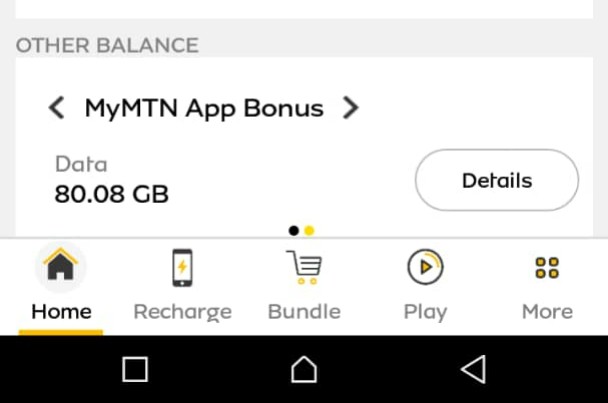 How to accumulate MyMtn App free 500mb bonus