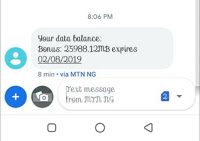 How to accumulate MyMtn App free 500mb bonus