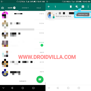 How to Hide Chats on WhatsApp with image