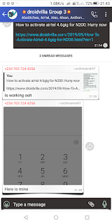 How to activate airtel 4.6gig for N200: Hurry now