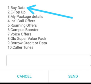 HOW TO SHARE DATA FOR GLO USERS