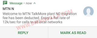 MTN new tariff plan allows users to Make all local calls at a flat rate of 12kobo per second: