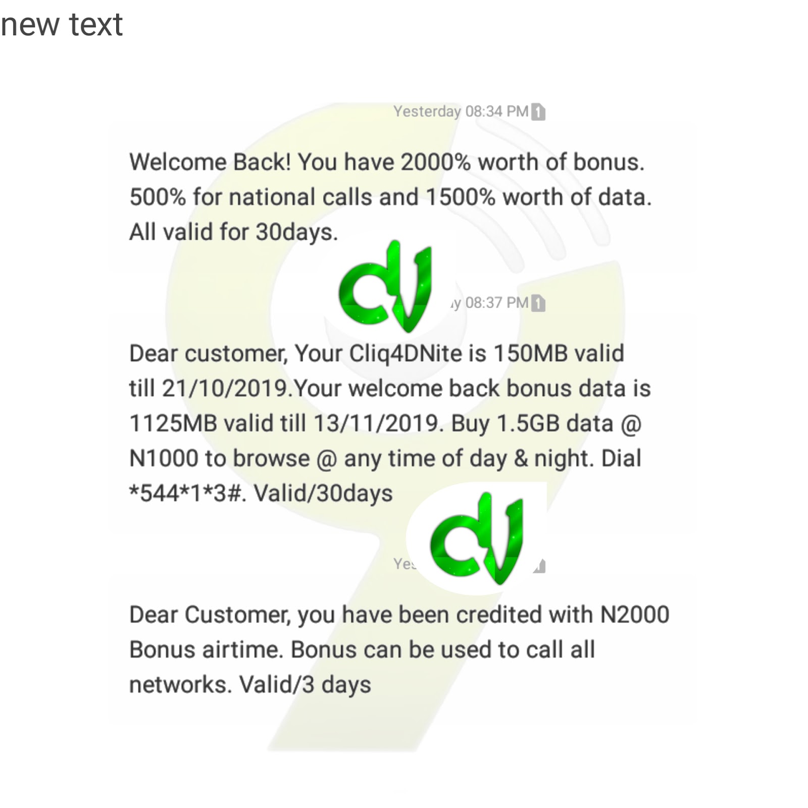 Get free 9mobile N2000 airtime and 1024mb for free: see how