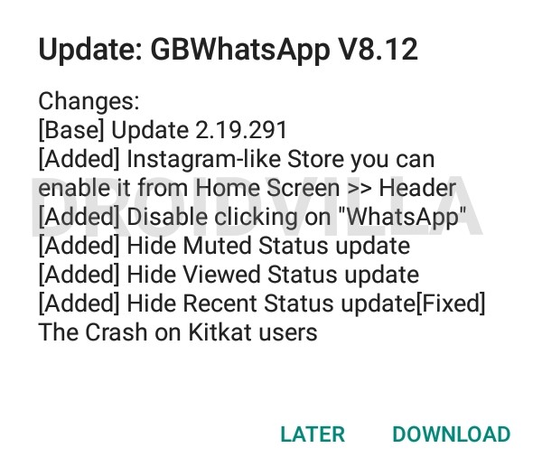 Update gbwhatsapp GBWhatsApp Download
