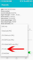 Android 4g only mode