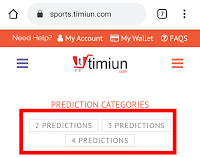 Predict and win amazing products over 99% off the actual prize - Timium Sports