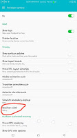 How to change Android Screen DPI size - Developer option