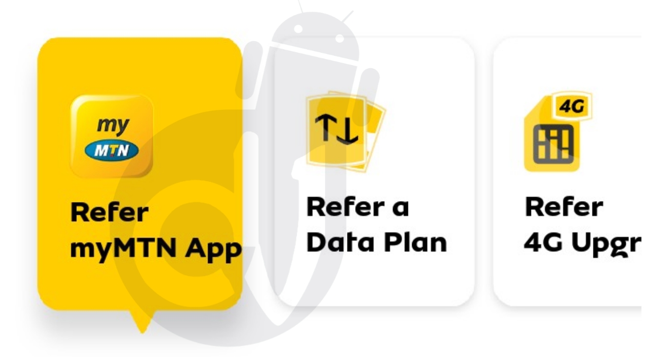 MyMTNApp referral free 4gb 