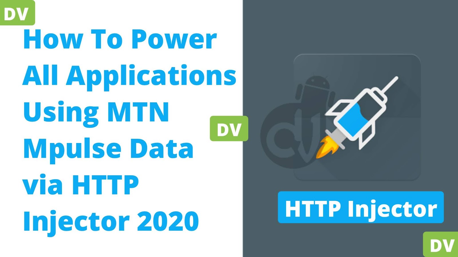 How To Power All Applications Using MTN Mpulse Data via HTTP Injector 2020