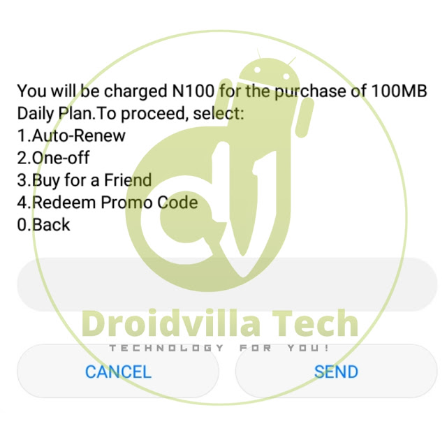 How To Activate MTN 100mb For N100 Only