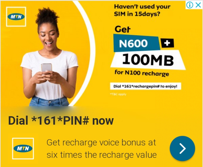 Mtn unlimited airtime and data