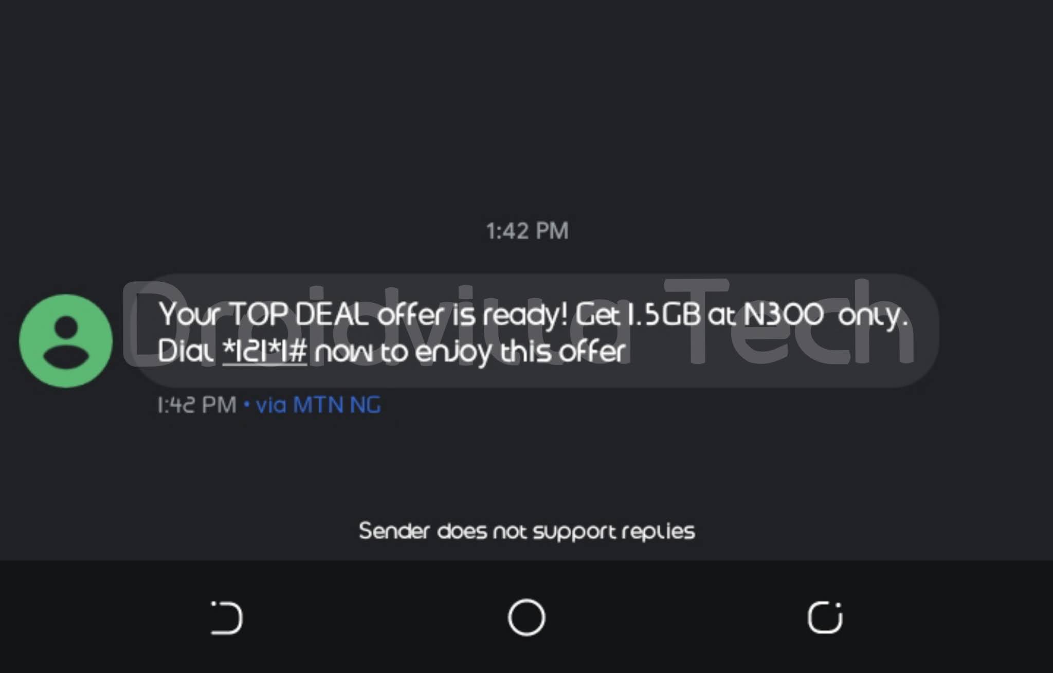 MTN 1.5gb for N300