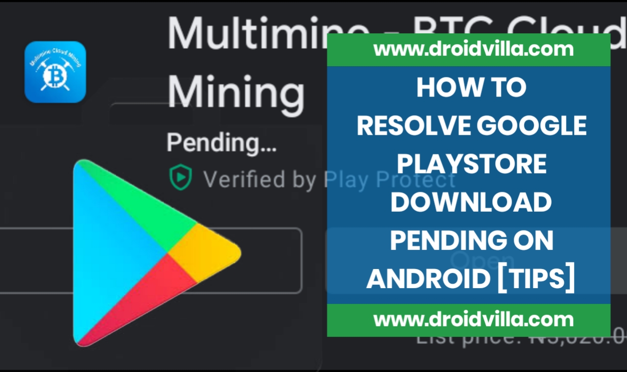 How to fix Google PlayStore download pending on Android [Tips]