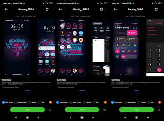 Gaming_3MDS xiaomi Redmi free theme