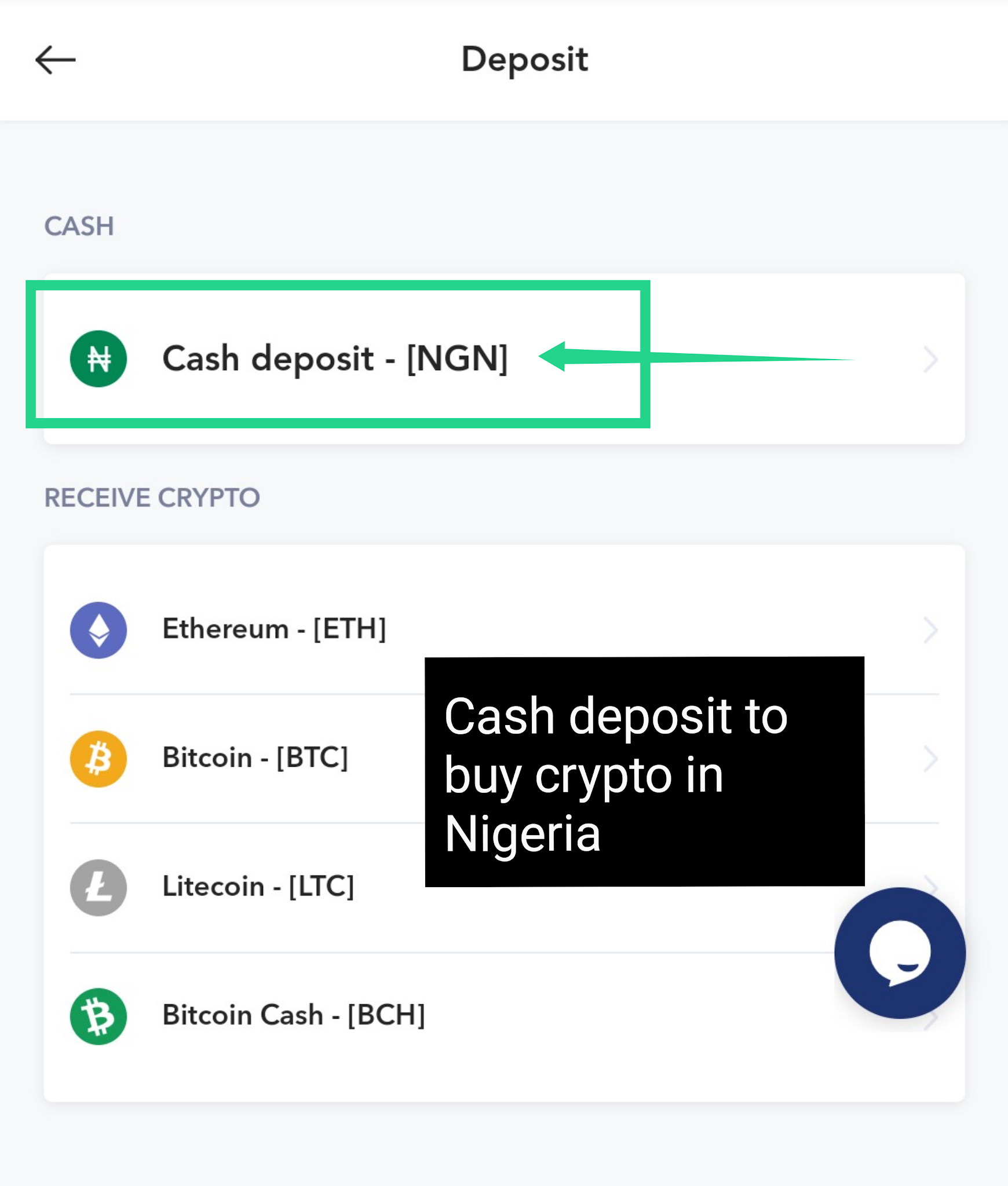 Buy crypto in Nigeria