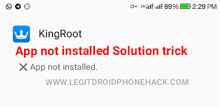 Tips on how to fix apk installation error for Android