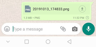 send image as document on whatsapp