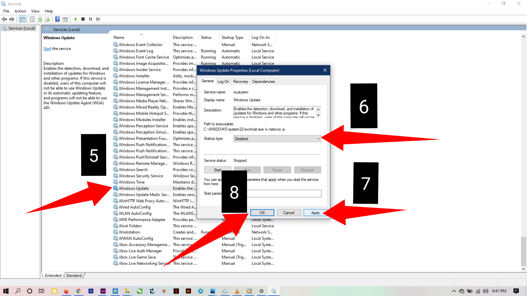 Windows 8/10 high data consumption