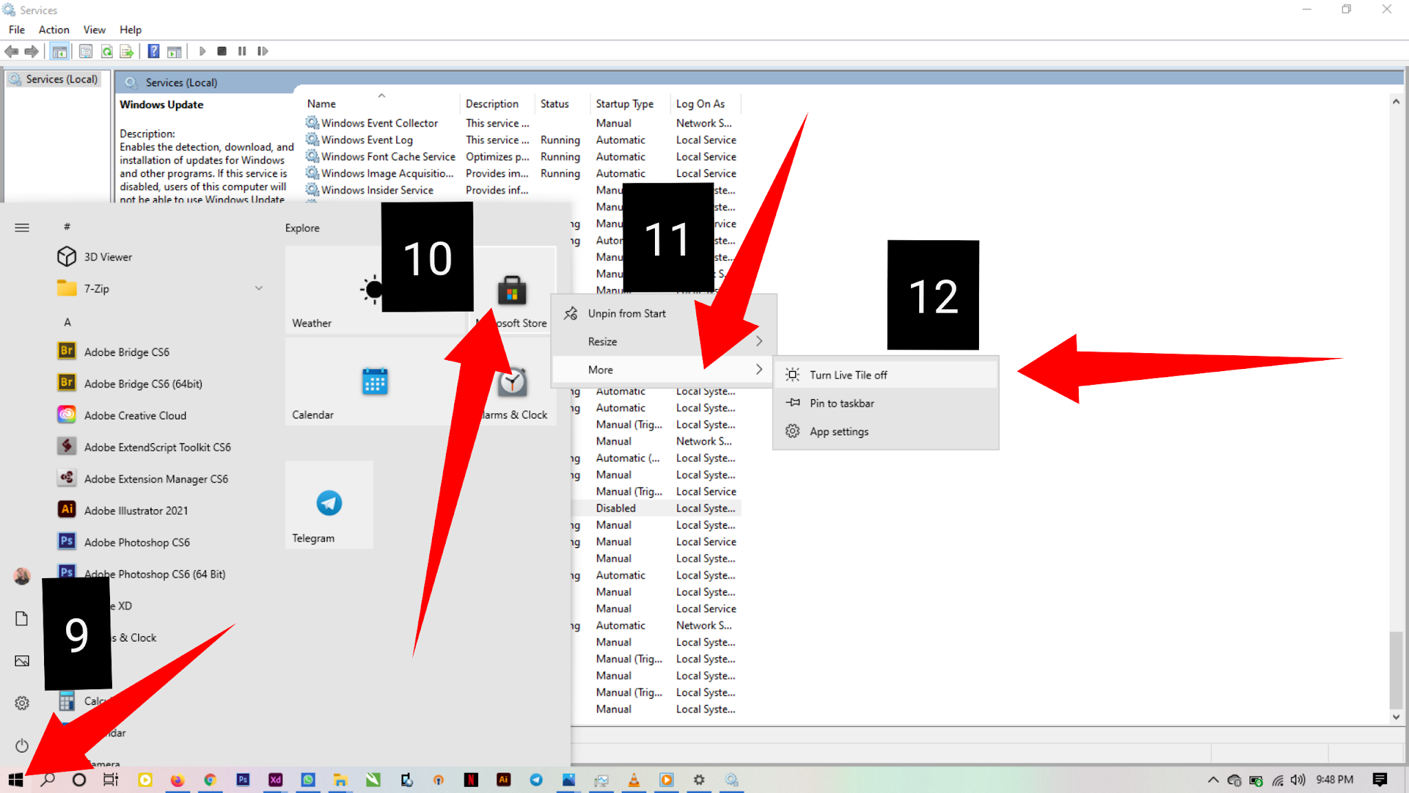 Windows 8/10 high data consumption