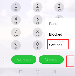 How to remove my number from private number on Android