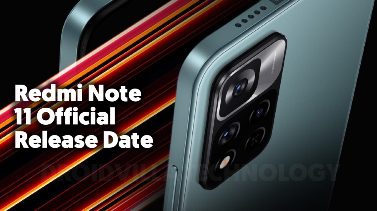 Redmi Note 11 Release Date