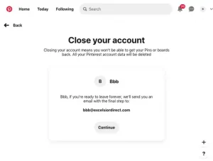 Delete Your Pinterest