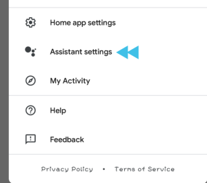 Google Assistant Checklist 