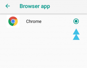 Default Web Browser