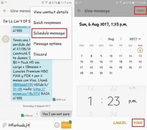 Schedule text messages on android instantly 