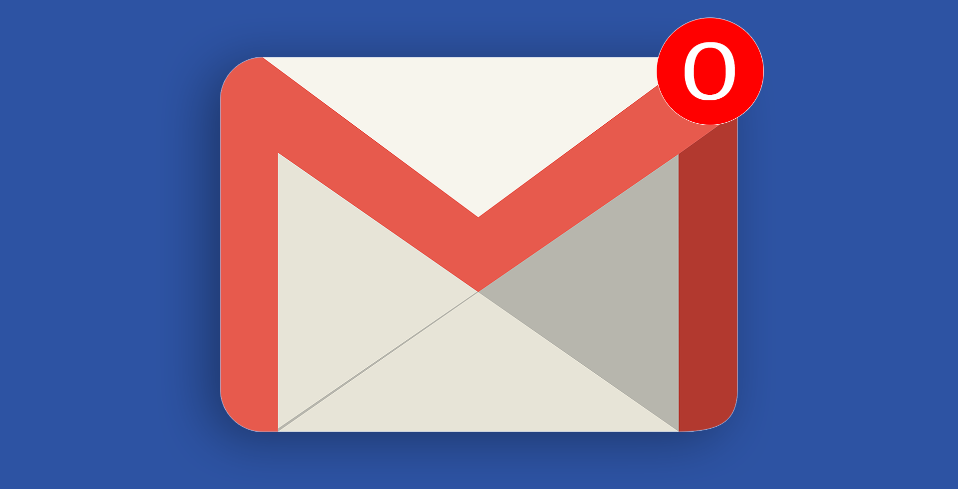 Gmail changes their 'inbox zero' graphic to the ease of corporate art haters