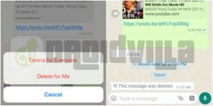Delete WhatsApp Messages 