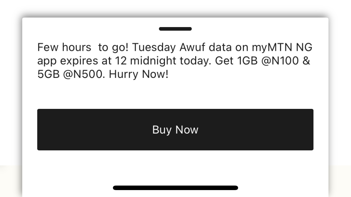 mtn tuesday offer